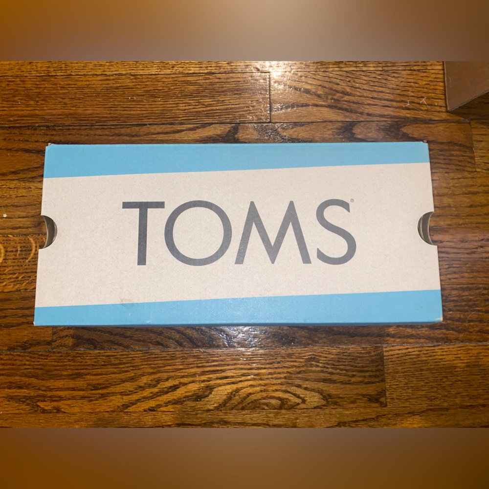 TOMS Alpargata Rope Natural Global Stripe Size 9 BNIB - Picture 5 of 7